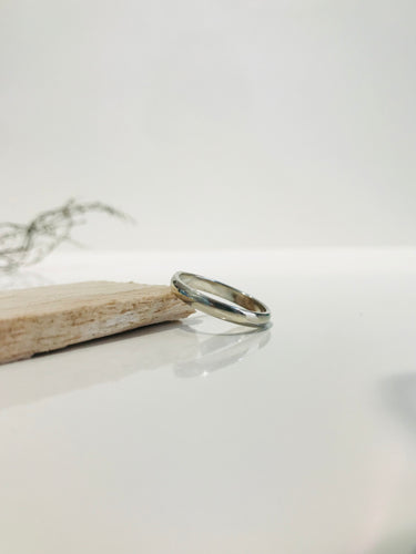 925 Plain Silver Band Ring
